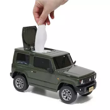Чехол для влажных салфеток Suzuki Jimny (легкий автомобиль) (Джунгли Грин) джунглях зеленый