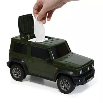 Чехол для влажных салфеток Suzuki Jimny Sierra Jungle Green (нормальная машина) джунглях зеленый
