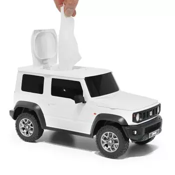 Чехол для влажных салфеток Suzuki Jimny Sierra (нормальная машина) (белый) белый