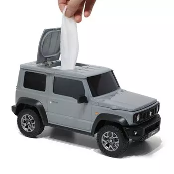 Чехол для влажных салфеток Suzuki Jimny Sierra (нормальная машина) (средне-серый)