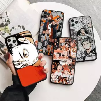 Чехол для волейбола Anime Haikyuu для Xiaomi Redmi Note 9 10 s 8T 8 7 Pro 6 5 9C Mi Poco X3 NFC F3 9 SE A3 9T 10T 11 Lite TPU Cover Redmi 9 4G