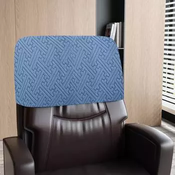 Чехол для вращающегося кресла с подлокотниками для дома, эластичная повседневная ткань, современный офисный цельный чехол для стула, чехол для головы One Size