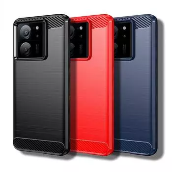 Чехол для Xiaomi 13T Pro для Xiaomi 13 T 13T Pro 5G, чехол 6,67 дюйма, противоударный мягкий силиконовый защитный бампер для Xiaomi 13T 5G For Xiaomi 13T Pro чёрный