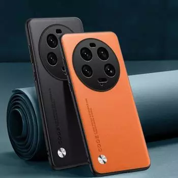 Чехол для Xiaomi 14 Ultra 14 Pro, роскошный кожаный противоскользящий чехол для телефона для MI 13 Ultra 13 Lite 13 Pro, противоударный бампер For Xiaomi 14 Ultra красный