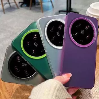 Чехол для Xiaomi 14 Ultra Чехол для телефона Xiaomi Mi 14 Ultra 24031PN0DC Чехол mi 14 Ultra Роскошный металлический матовый чехол Aurora Skin Xiaomi 14 Ultra