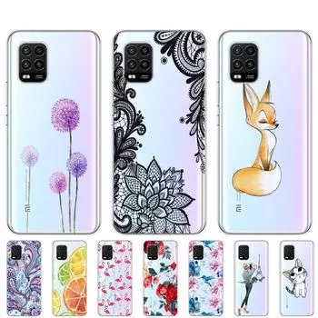Чехол для Xiaomi Mi 10 Lite 6,57 Мягкий силиконовый чехол из ТПУ для Xiaomi Mi 10Lite 5G Mi10Lite, задняя крышка для телефона, бампер, чехол Xiaomi Mi 10 Lite