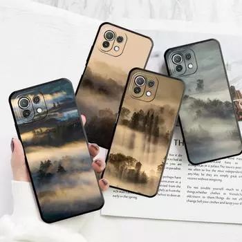 Чехол для Xiaomi Mi 11 Lite 5G NE 11T Pro 10T 9T 12 12T 12S 12X 11X 11i Note 10 9, силиконовый чехол из ТПУ для телефона Cool Mountain Peak Sac Mi 9