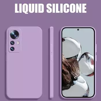 Чехол для Xiaomi Mi 11 Poco M3 X3 NFC 10T Lite Чехол ударопрочный мягкий чехол для Redmi Note 11S K50 Note 11 Pro 5G Redmi Note 10 Pro светло-фиолетовый