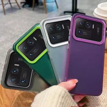 Чехол для Xiaomi Mi 11 Ultra Чехол для телефона Xiaomi 11 Ultra M2102K1G M2102K1C Чехол 11 ulrta Роскошный металлический матовый чехол Aurora Skin Xiaomi 11 Ultra