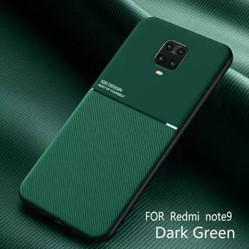 Для Xiaomi 14T Pro 13T 12T Poco X6 Pro Чехол со встроенной металлической пластиной Ударопрочный чехол для Redmi Note 14 13 Pro+ 12 11 5G Mi 11T чёрный