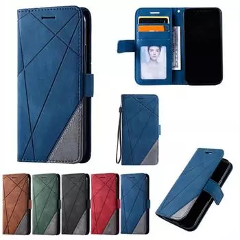 Чехол для Xiaomi Mi 13 13T 12T 14 Ultra 12 Lite Poco M6 X6 F5 X5 Pro F4 F3 GT C65 C55 4g 5g матовый винтажный кожаный флип-чехол с отделениями для карт и чехлом-кошельком Poco M6 4G чёрный