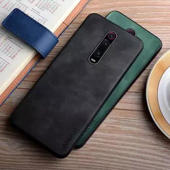 Чехол для Xiaomi mi 9T mi9T Pro, шелковистый прочный кожаный чехол с защитой от отпечатков пальцев для xiaomi mi 9t pro, чехол Funda mi 9T Pro зелёный