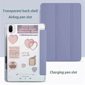 Чехол для Xiaomi MI Pad 5 для MIPad 5 Pro, 11 дюймов, 2021, плоский защитный чехол с прорезью для карандаша, смарт-чехол для MiPad 5 Mi Pad 5 11 inch
