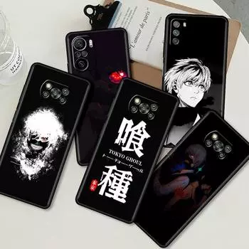 Чехол для Xiaomi Mi Poco X3 NFC X4 Pro F3 F4 GT M4 M3 F1 C40 11 Lite 11T, мягкий силиконовый чехол для телефона, чехол для телефона Tokyo Ghoul Anime Shell Poco C40
