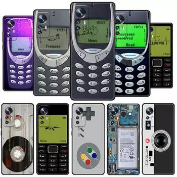 Чехол для Xiaomi Mi Poco X3 NFC M4 F3 C40 11 11T 10T Pro 12 9T 9 10 Lite, мягкий чехол на заднюю панель телефона, магнитная кассета с радиолентой Xiaomi Poco X3 Pro