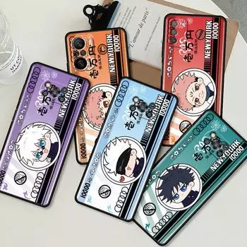 Чехол для Xiaomi Mi Poco X3 NFC X4 Pro F3 F4 GT M4 M3 F1 C40 11 Lite 11T, мягкий силиконовый чехол для телефона Funda Jujutsu Kaisen Card Capa Poco C40