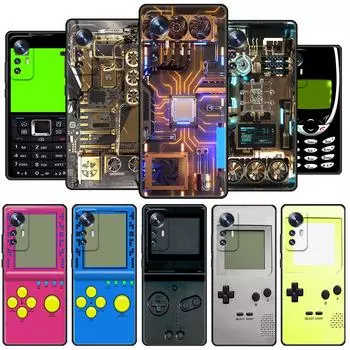 Чехол для Xiaomi Mi Poco X3 NFC M4 F3 C40 11 11T 10T Pro 12 9T 9 10 Lite, мягкий чехол на заднюю панель телефона, винтажная печатная плата Xiaomi Mi 9