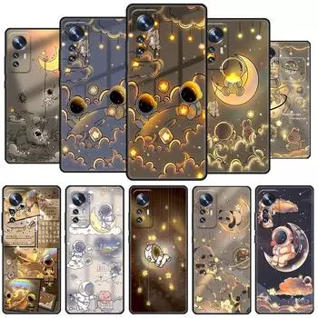 Чехол для Xiaomi Mi Poco X3 NFC M4 F3 C40 11 11T 10T Pro 12 9T 9 10 Lite, мягкий чехол для телефона с подсветкой астронавта Xiaomi Mi 9