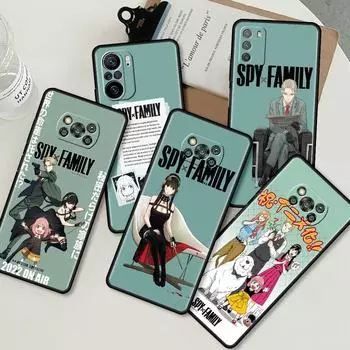 Чехол для Xiaomi Mi Poco X3 NFC X4 Pro F3 F4 GT M4 M3 F1 C40 11 Lite 11T, мягкий силиконовый чехол для телефона SPY FAMILY, аниме-оболочка Poco C40