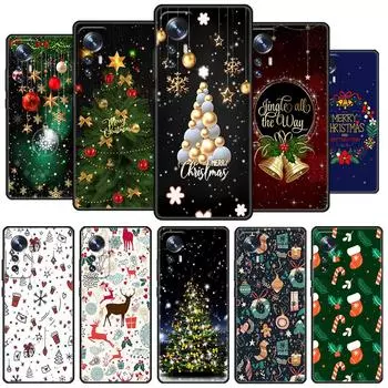 Чехол для Xiaomi Mi Poco X3 NFC M4 F3 C40 11 11T 10T Pro 12 9T 9 10 Lite Мягкий чехол для телефона Snow Merry Christmas Xiaomi Poco X3 Pro