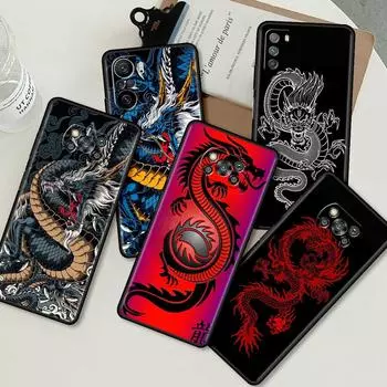 Чехол для Xiaomi Mi Poco X3 NFC X4 Pro F3 F4 GT M4 M3 F1 C40 11 Lite 11T, мягкий силиконовый чехол для телефона, крутой чехол с изображением животного в виде дракона Poco C40