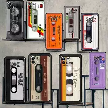 Чехол для Xiaomi Mi Poco X3 X4 NFC M3 Mi 11 11T 10 T 9T 12 9 10T Lite силиконовый чехол для задней панели телефона винтажная камера кассета Xiaomi Poco M3