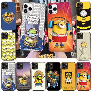 Чехол для Xiaomi Poco X6 X4 M5 M6 F5 F6 C65 C55 C50 C51 C40 Redmi Note 7 8 14C A3X 13C 12C 11 10A 9C Pro Black Sofe Cover MI32 Lovely Minions Redmi Note 13 Pro 5G верблюд