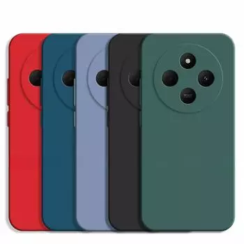 Чехол для Xiaomi Redmi 14C Чехол для Xiaomi Redmi 14C TPU противоударный жидкий силиконовый чехол для телефона Защитный чехол для Xiaomi Redmi 14C Redmi 14C 4G чёрный