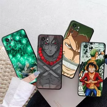 Чехол для Xiaomi Redmi 9 10 K40 Pro 9C 8A 7A K50 9A 6 7 8 10A 10C 9T K50 Pro матовый Luffys-Zoros One Pieces черный мягкий чехол Redmi 6