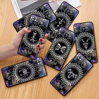 Чехол для Xiaomi Redmi Note 10 9 11 Pro, мягкий чехол для телефона 10S 9S K40 8 9A 9C 9T 7 10C 8T, силиконовый чехол Мандала 12 созвездий Redmi Note 7