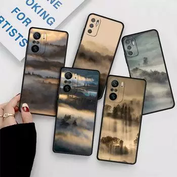 Чехол для Xiaomi Redmi Note 11 10 9 8 Pro 12 10C 9S 10S 11S 9A 9T 9C 10A 7 K40 8T силиконовый чехол для телефона Cool Mountain Peak Fundas Redmi 8