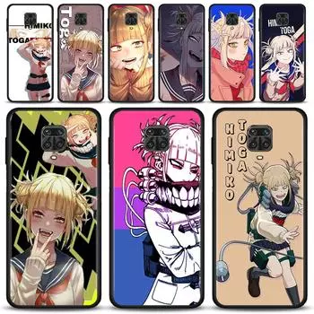 Чехол для Xiaomi Redmi Note 11 10 9 8 7 Pro Max 9T 8T 9S, чехол для Redmi 10 9 8 9C 9A 8A 7A My Hero Academia Girl TOGA Himiko Redmi Note 11
