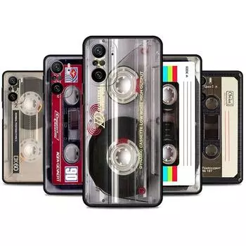 Чехол для Xiaomi Redmi Note 11 10 9 Pro K40 10S 9S 9A 9C, чехол для телефона 9T 8 8T 7 11T, силиконовый корпус, магнитная кассета с радиолентой Redmi Note 11S