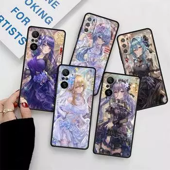 Чехол для Xiaomi Redmi Note 11 10 9 8 Pro 12 10C 9S 10S 11S 9A 9T 9C 10A 7 K40 8T силиконовый чехол для телефона Genshin Impact Girl Fundas Redmi 8