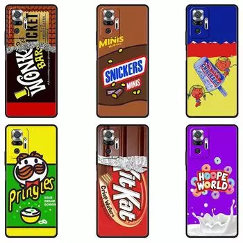 Чехол для Xiaomi redmi note 11 10 9 pro 11T 11pro plus 9 9C 9A 8 K40 Funda Note 8pro 7 9S 9T, мини-коробка шоколадных конфет Redmi Note 7