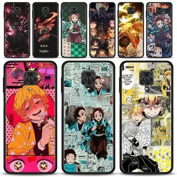 Чехол для Xiaomi Redmi Note 11 9 8 10 Pro 9s 8t 7 10pro Max, чехол для Redmi 11 9 9c 9a 8 8a 7 7a Shell Demon Slayer Kimetsu Anime For Redmi Note 9