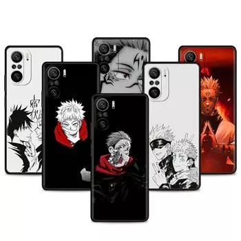 Чехол для Xiaomi Redmi Note 11 9S 10 9 8 7 9A 9C 9i K40 8T 10C 9T K50 силиконовый чехол для телефона милый дзюдзюцу кайсен аниме Redmi Note 10 5G