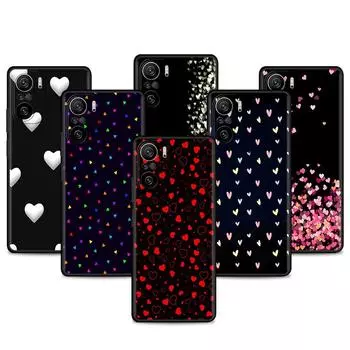 Чехол для Xiaomi Redmi Note 11 9S 10 9 8 7 9A 9C 9i K40 8T 10C 9T K50 силиконовый чехол для телефона LOVE Heart Redmi Note 10 5G