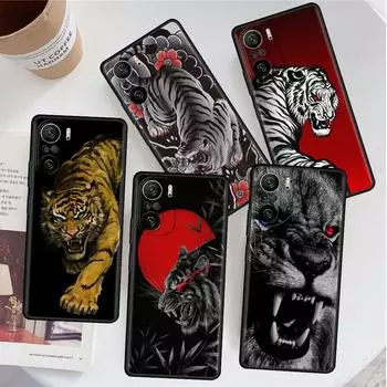 Чехол для Xiaomi Redmi Note 11 9S 10 9 8 7 9A 9C 9i K40 8T 10C 9T K50 силиконовый чехол для телефона Лев Волк Redmi Note 10 5G