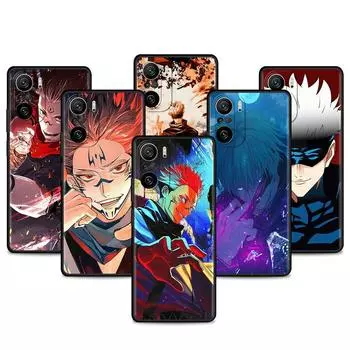 Чехол для Xiaomi Redmi Note 11 9S 10 9 8 7 9A 9C 9i K40 8T 10C 9T K50, силиконовый чехол для телефона, милый дзюдзюцу Kaisen Cool Redmi Note 10 5G