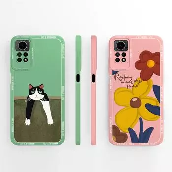 Чехол для Xiaomi Redmi Note 12 Pro 12 Turbo Poco F5 Pro 13C 12C 10C задняя крышка Роскошный модный защитный матовый мягкий жидкий силиконовый чехол для телефона Бампер Redmi Note 12 Pro 4G