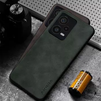 Чехол для Xiaomi Redmi Note 12 Pro Plus 12S 4G 5G Роскошный чехол из искусственной кожи для Redmi Note 12 Pro Plus Чехол Xiaomi Redmi Note 12S 4G зелёный