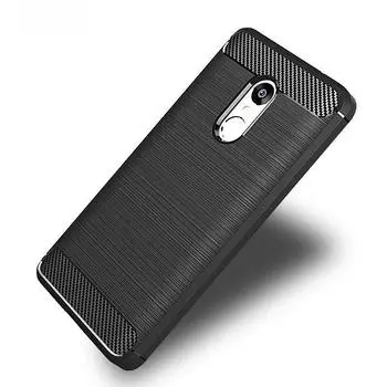 Чехол для Xiaomi Redmi Note 4X Note 4, силиконовый противоударный чехол из углеродного волокна, мягкий чехол из ТПУ для Xiaomi Redmi Note 4X Note 4, чехол Redmi Note 4 чёрный