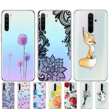 Чехол для Xiaomi Redmi Note 8T, силиконовый чехол из мягкого ТПУ для xiaomi Redmi Note 8, чехол Fundas Coque Redmi Note 8 PRO, чехол Redmi NOTE 8
