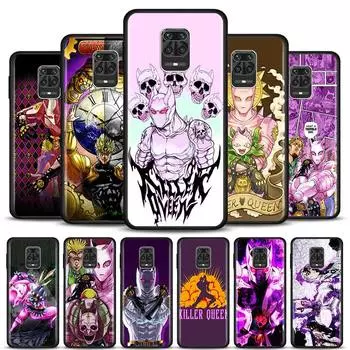 Чехол для Xiaomi Redmi Note 9 9s 8T 8 Pro 7, чехол для REDMI 8A 9A 9C 9T 9i, силиконовый чехол с мягкой задней панелью в стиле аниме JoJo Killer Queen Redmi Note 10Pro Max