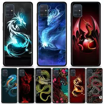 Чехол для Xiaomi Redmi Note 9 9s 8T 8 Pro 7 8A 9A 9C 9T 9i 9 Power Bumper Cover Dragon Redmi Note 10Pro Max