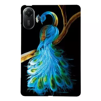 Чехол для Xiaomi Redmi Pad 2 с печатным рисунком, тонкий мягкий ТПУ чехол для планшета Peacock