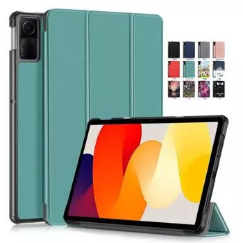 Чехол для Xiaomi Redmi Pad SE, 11 дюймов, 2023, умный чехол с откидной подставкой для Xiaomi Redmi Pad 10,6 Pad Mi 5 Pro, чехол для планшета, детский автоматический режим сна/пробуждения Redmi Pad SE 11 inch