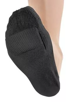 Чехол для защиты ног Alphax Foot Protection Pad, хлопковая смесь, гладкий чехол для ног, пара, черный (1 комплект) чёрный