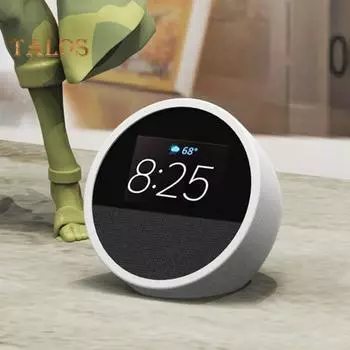 Чехол для защиты от пыли, силиконовый защитный чехол для динамика, ударопрочный, легко устанавливаемый, защитный чехол для динамика Echo Spot 2024 красный